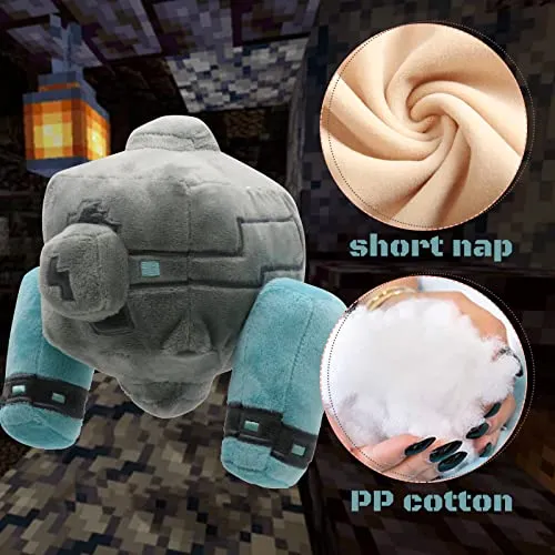 2023 New Minecraft Legends Plush, 10" Battery Plushies Toy for Game Fans Gift, Soft Stuffed Animal Doll for Kids and Adults(Battery)