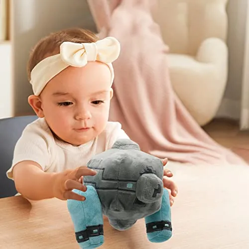 2023 New Minecraft Legends Plush, 10" Battery Plushies Toy for Game Fans Gift, Soft Stuffed Animal Doll for Kids and Adults(Battery)