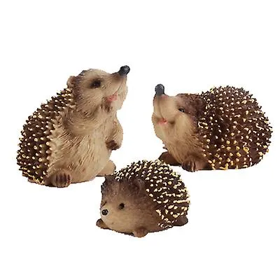 3pcs Children's Simulation Wild Hedgehog Animal Model Science Education Cognition Jungle Hedgehog Desktop Hand-made Toy 3pcs/4pcs AZ13329