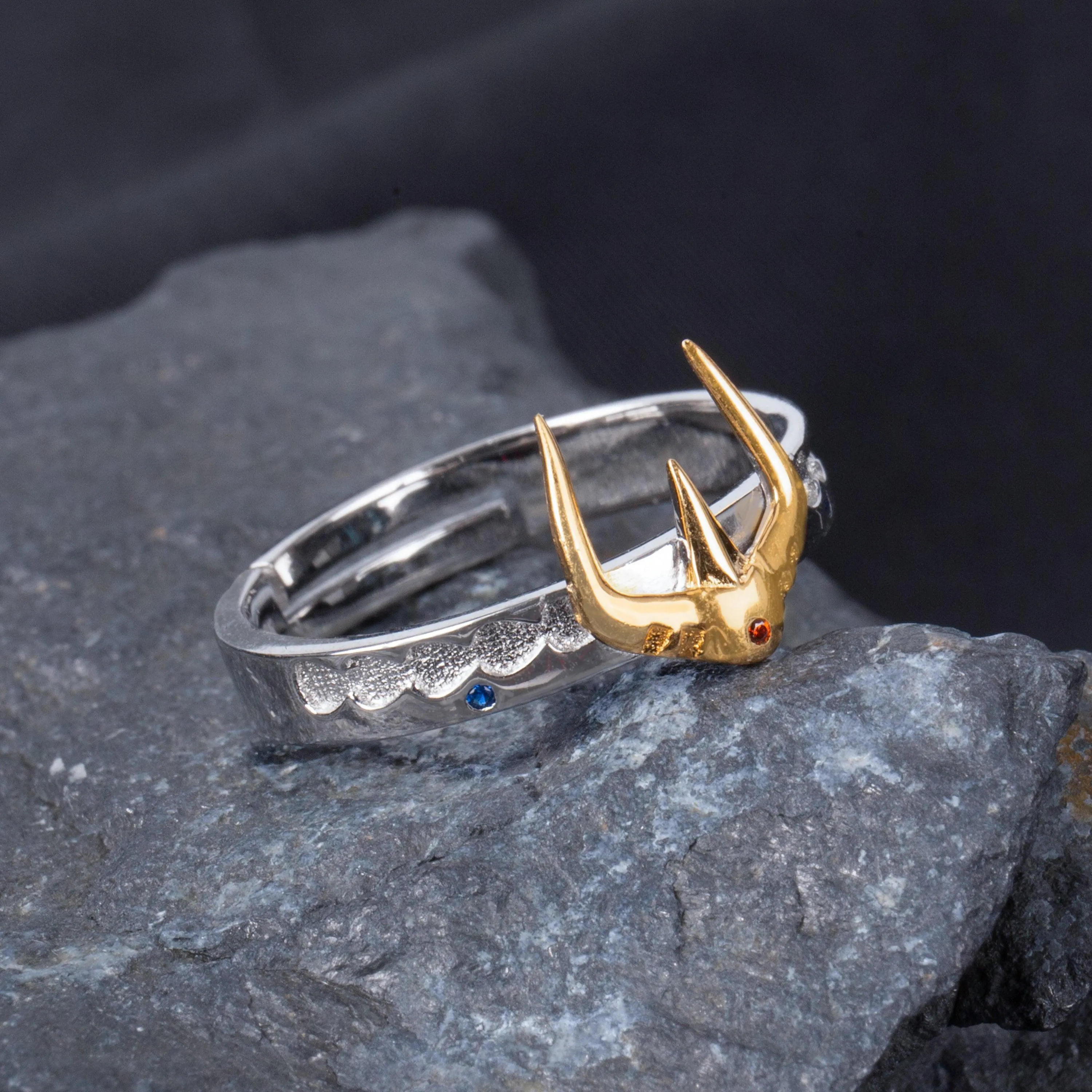 Anime Saint Seiya Phoenix Ikki Jewelry S925 Adjustable Ring