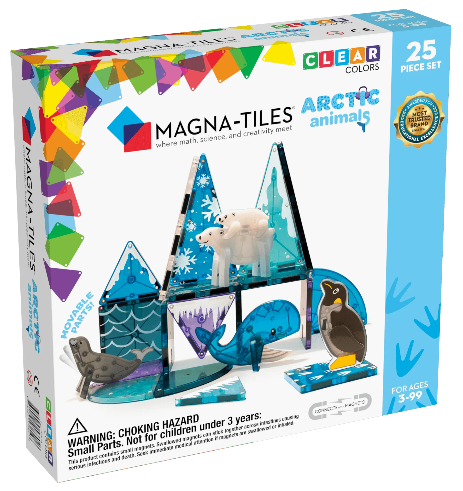 Arcrtic Animals Magna-Tiles | 25pc