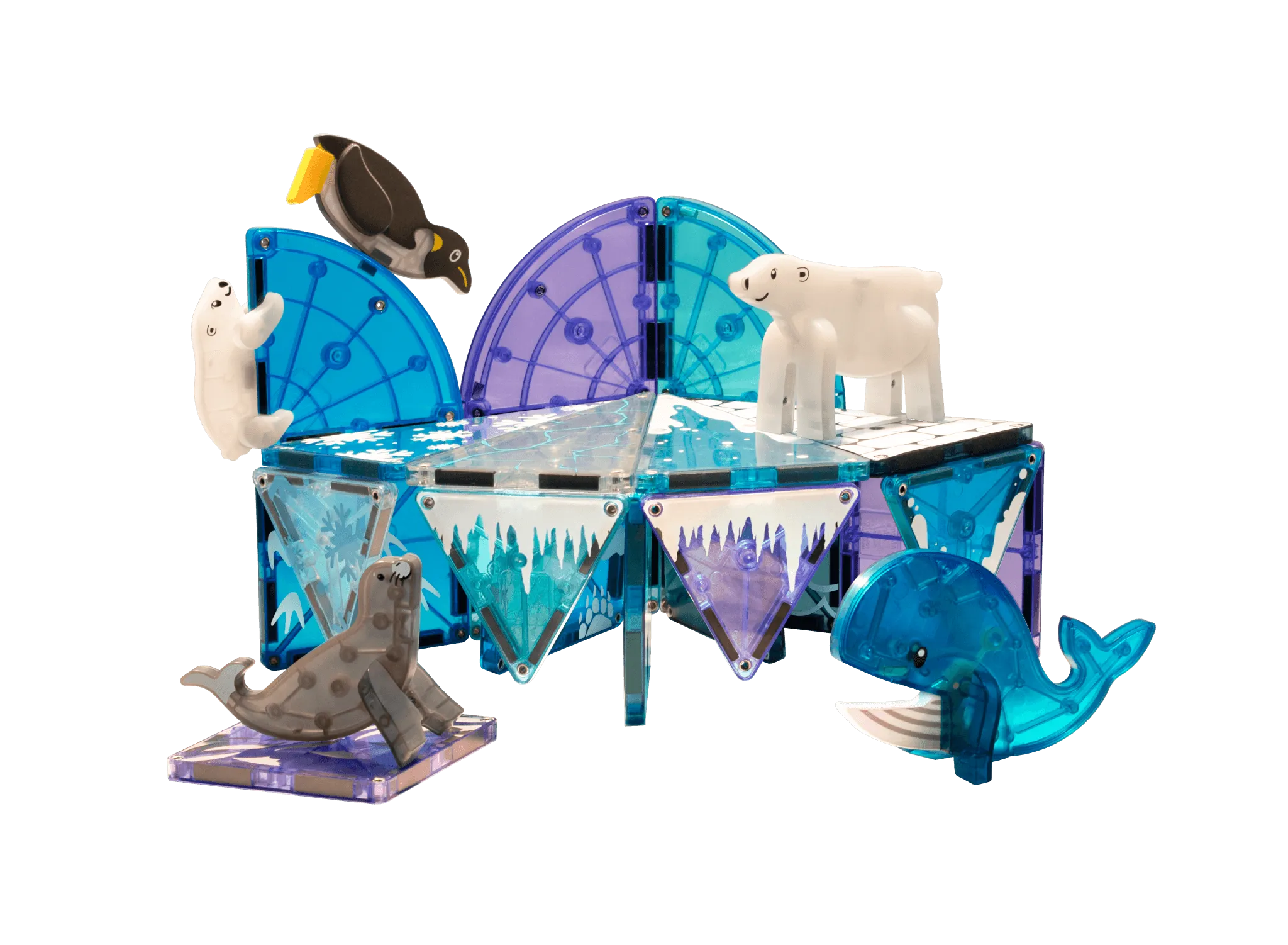 Arcrtic Animals Magna-Tiles | 25pc