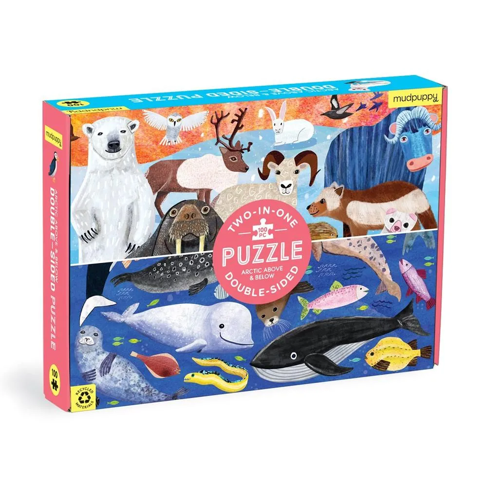 ARCTIC ABOVE ANE BELOW DBL SIDED PUZZLE
