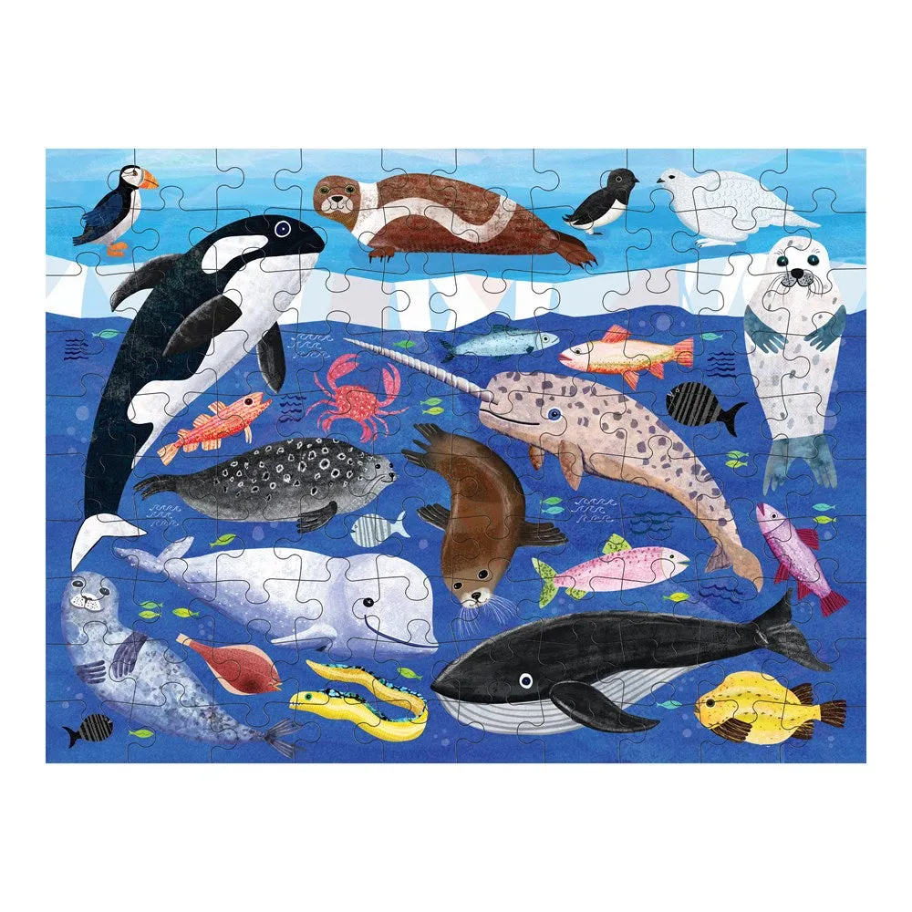ARCTIC ABOVE ANE BELOW DBL SIDED PUZZLE