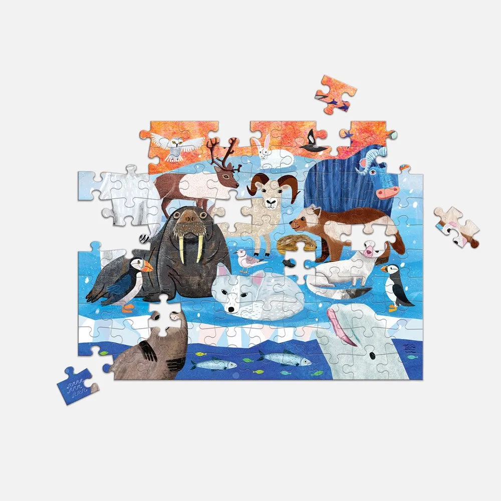 ARCTIC ABOVE ANE BELOW DBL SIDED PUZZLE
