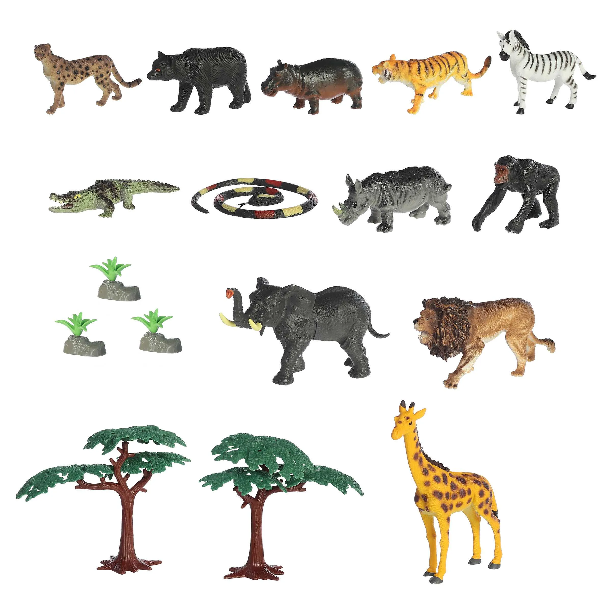 Aurora® Toys - Habitat™ - Animals Of The Wild Play Set