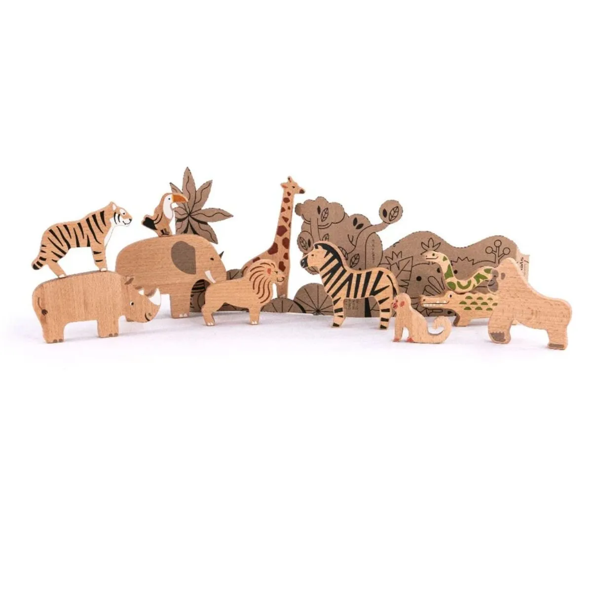 Bajo Wild Animals Jungle
