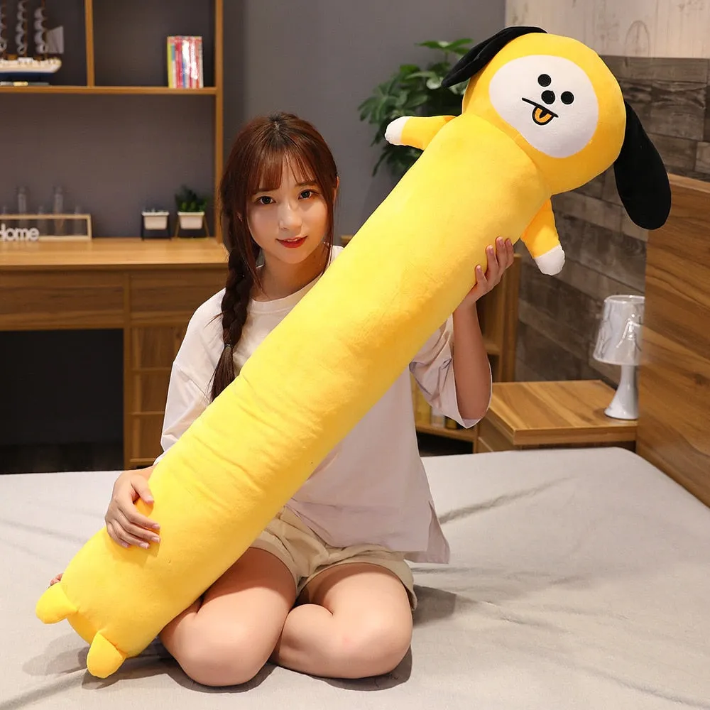 BTS BT21 Plush Doll Long Sleeping Pillow