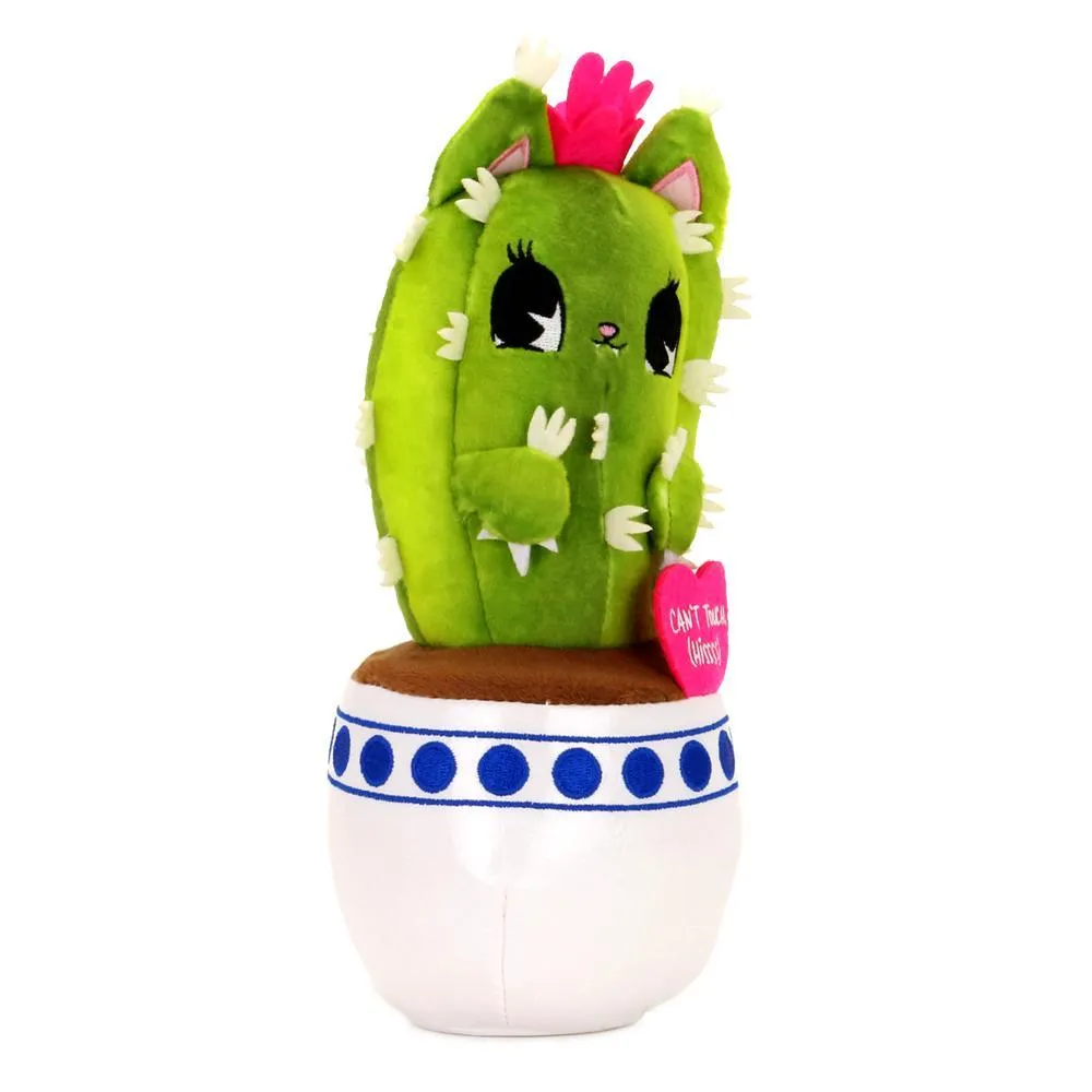 Can't Touch Hiss 8" Cat Cactus Plush by Linda Panda