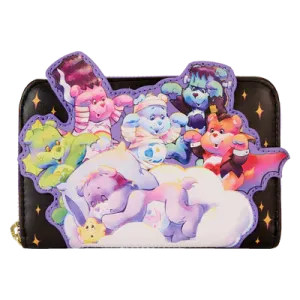 Care Bears x Universal Monsters Scary Dreams Zip Around Wallet by Loungefly