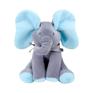 Elephant Stuffed Animal Toy, Adorable Animal Toy For Babies Ke-15