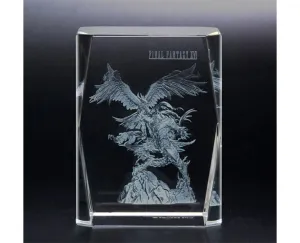 Final Fantasy Xvi Phoenix & Ifrit 3D Crystal Glass