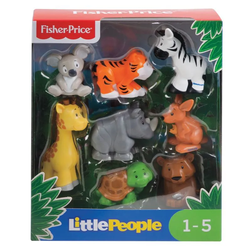 Fisher-Price Little People Animal 8 Pack Jungle