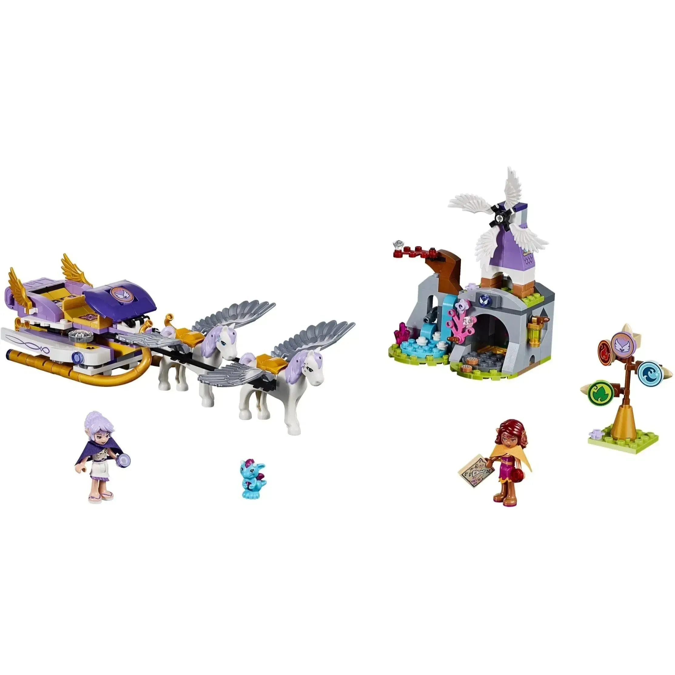 LEGO [Elves] - Aira's Pegasus Sleigh (41077)