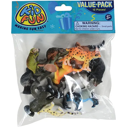 Rain Forest Animals Toys (One Dozen)