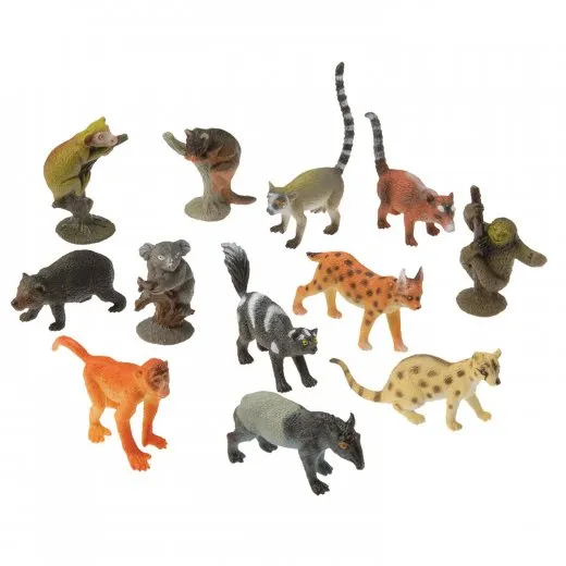 Rain Forest Animals Toys (One Dozen)
