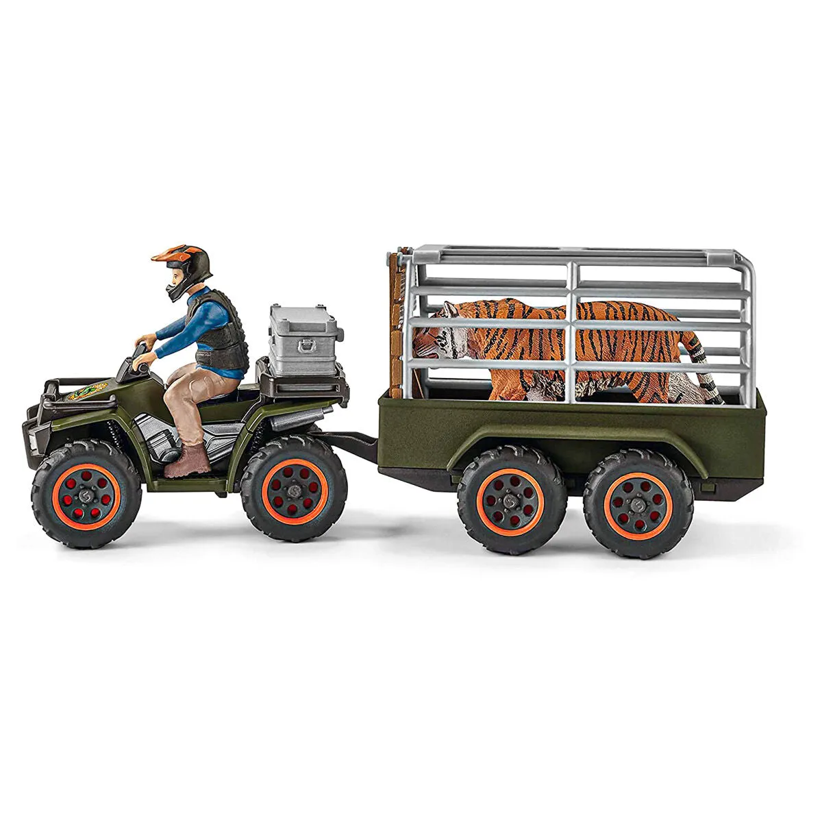 Schleich Quad Bike with Trailer and Ranger