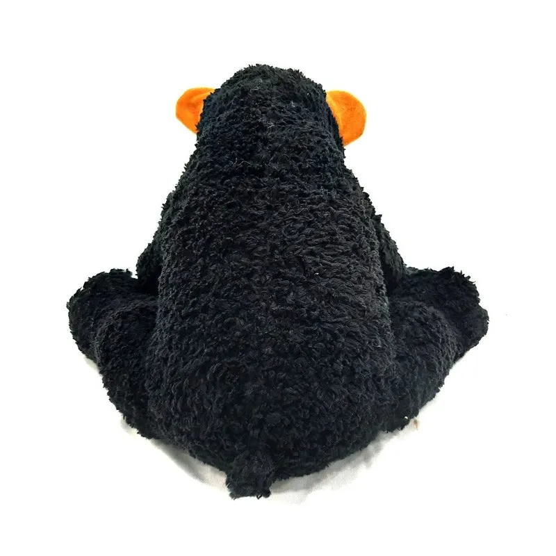 Sherpa Fur Bear Soft Toy Black