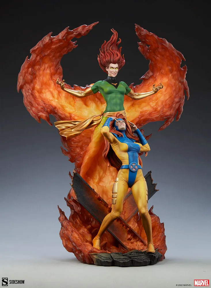 Sideshow Collectibles - Marvel Maquette - Phoenix and Jean Grey