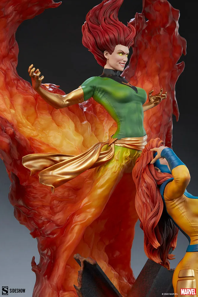 Sideshow Collectibles - Marvel Maquette - Phoenix and Jean Grey