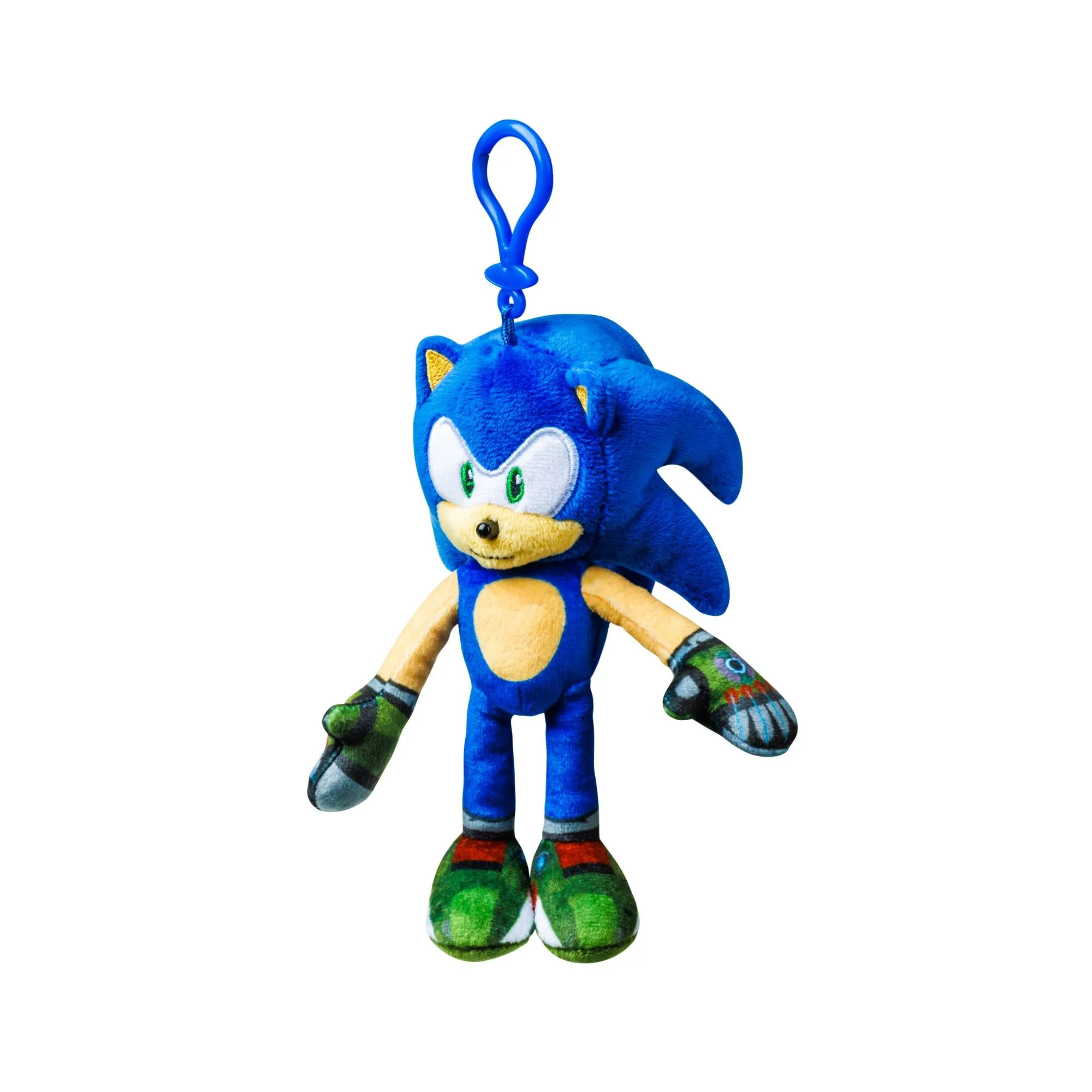 Sonic The Hedgehog Clip On Plush Assorted Styles