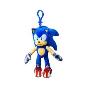 Sonic The Hedgehog Clip On Plush Assorted Styles