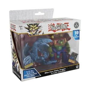 Super Impulse Yu-Gi-Oh Blue-Eyes White Dragon And Gate Guardians 3.75 Inch Set
