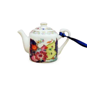 Tobacco Leaf Teapot Ornament
