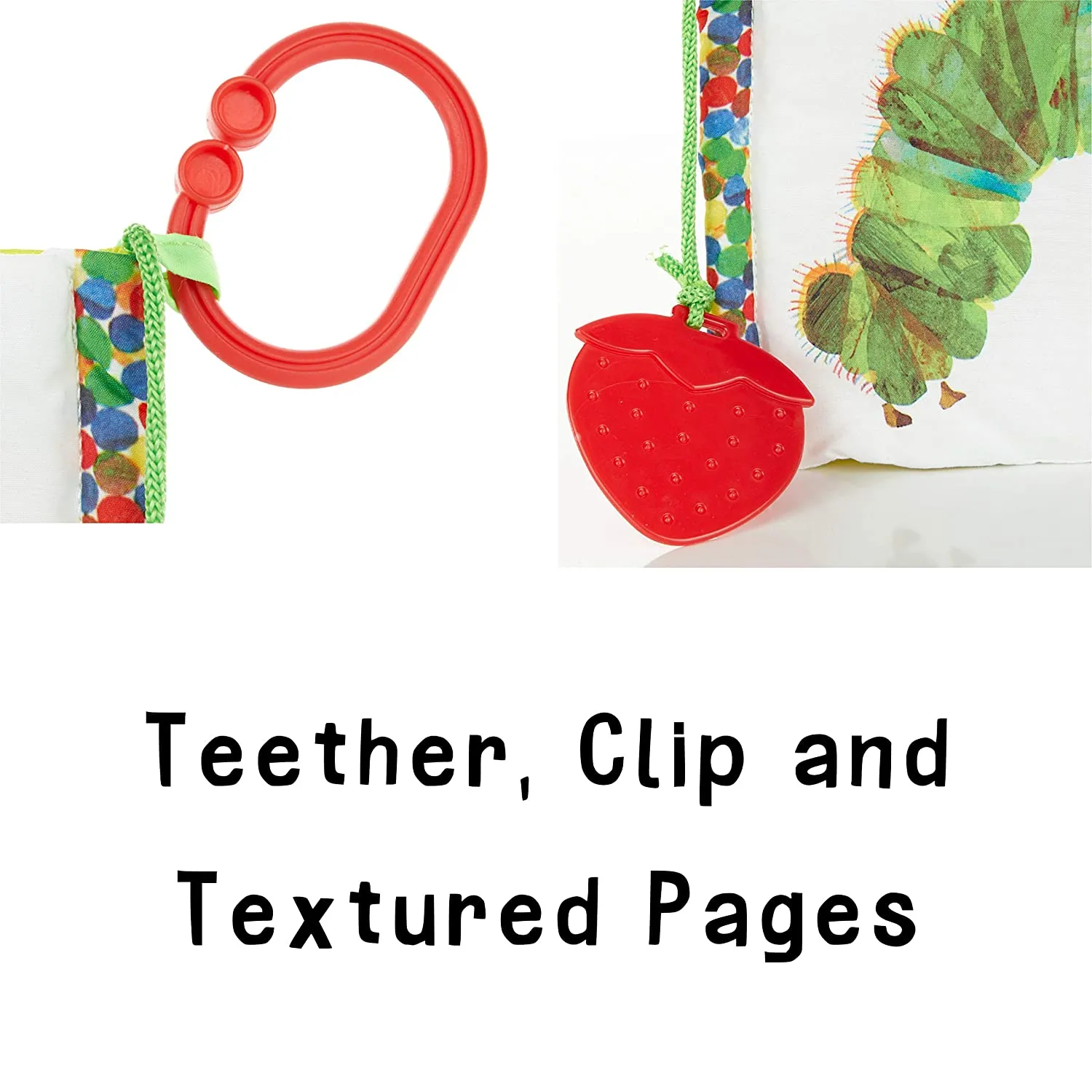 World of Eric Carle, The Very Hungry Caterpillar Soft Baby Toy Book