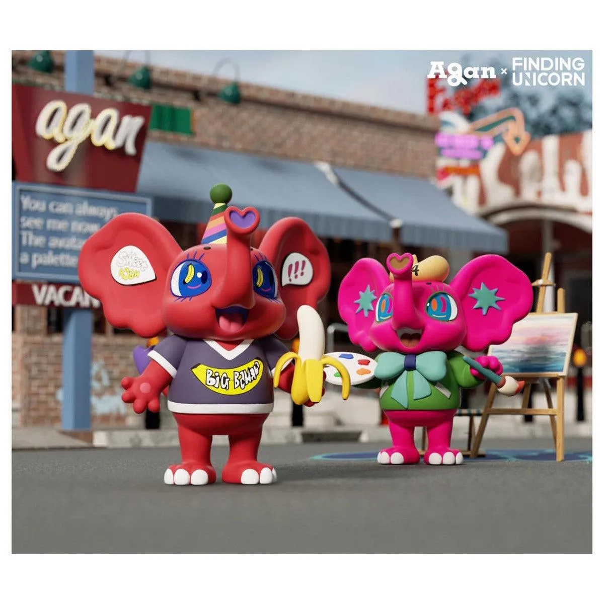 YEAOHUA AMERICAN VINTAGE BLIND BOX by Agan